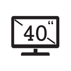 تلویزیون 40 اینچ تی سی ال