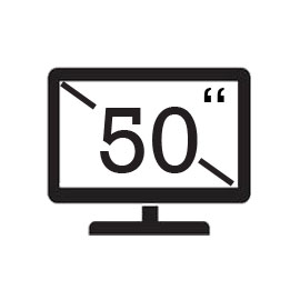 تلویزیون 50 اینچ تی سی ال