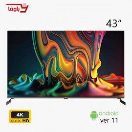 تلویزیون جی پلاس | هوشمند | مدل 43RU762S | سایز 43 اینچ | 4K