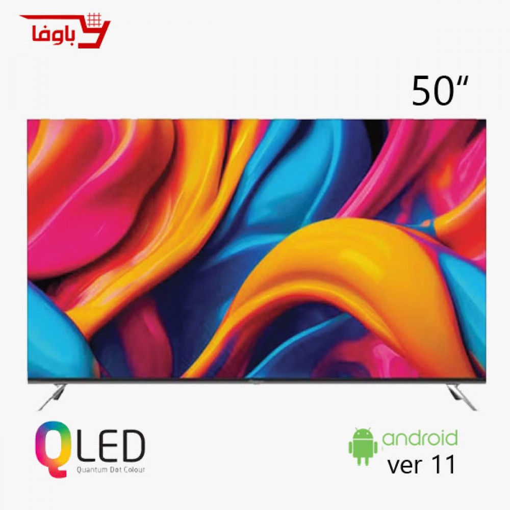 تلویزیون جی پلاس | هوشمند | مدل 50RQ752S | سایز 50 اینچ | QLED