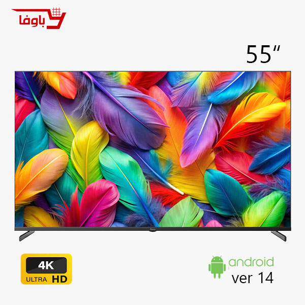 تلویزیون جی پلاس | هوشمند | مدل 55SU788N | سایز 55 اینچ | 4K | اندورید 14 تلویزیون جی پلاس | هوشمند | مدل 55SU788N | سایز 55 اینچ | 4K | اندورید 14