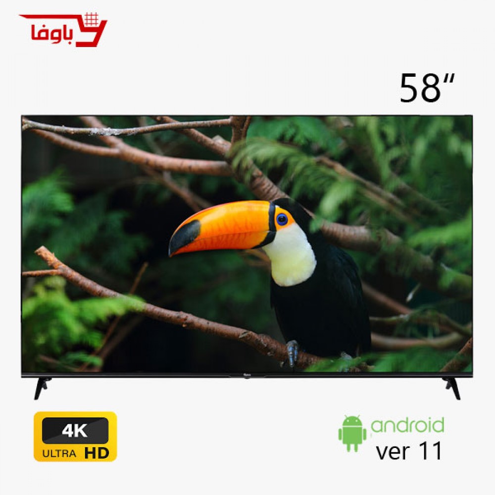 تلویزیون جی پلاس | هوشمند | مدل 58RU734N | سایز 58 اینچ 
