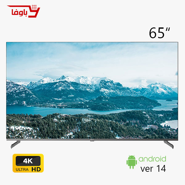تلویزیون جی پلاس | هوشمند | مدل 65SU768N | سایز 65 اینچ | 4K | اندروید 14 | دارای جشنواره