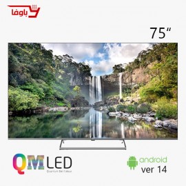 تلویزیون جی پلاس | هوشمند | مدل 75SQM637S | سایز 75 اینچ | QMLED | اندروید 14