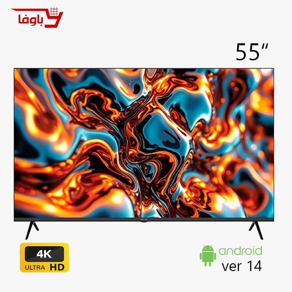 تلویزیون نکسار | هوشمند | مدل U55T722NE | سایز 55 اینچ | 4K | اندروید 14 تلویزیون نکسار | هوشمند | مدل U55T722NE | سایز 55 اینچ | 4K | اندروید 14