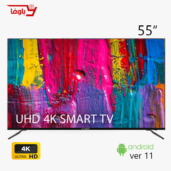 تلویزیون ایکس ویژن | هوشمند | مدل 55XCU785 | سایز 55 اینچ | 4K
