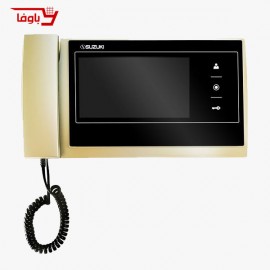 آیفون تصویری سوزوکی | مدل 727Bi | ارتباط با دو پنل | رنگ طلایی