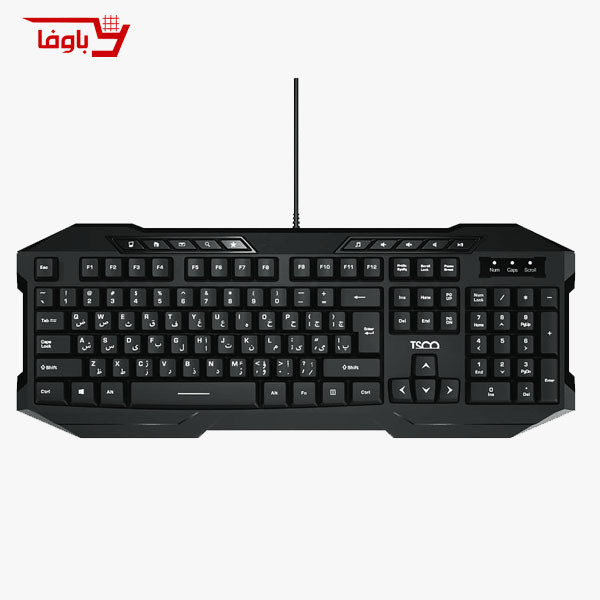 کیبورد تسکو | با سیم | مدل TK 8042 کیبورد تسکو | با سیم | مدل TK 8042