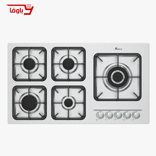 اجاق گاز صفحه ای بیمکث | استیل | 5 شعله | مدل 5094 اجاق گاز صفحه ای بیمکث | استیل | 5 شعله | مدل 5094