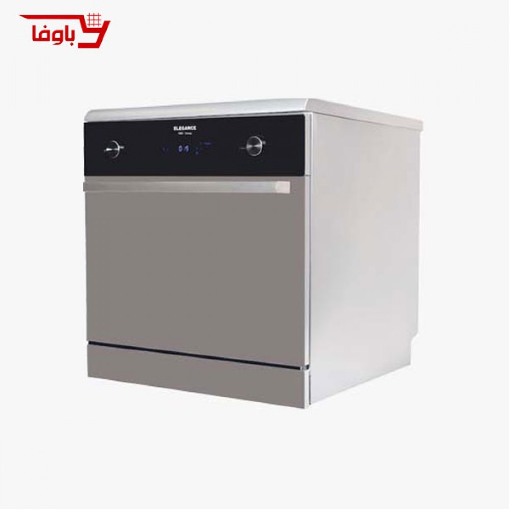 ماشین ظرفشویی الگانس | 10 نفره | مدل WQP10 | نقره ای