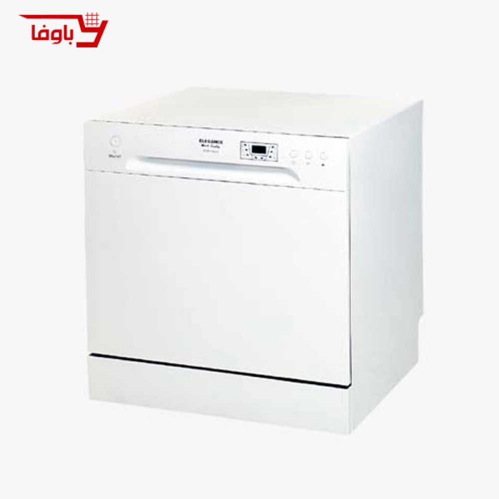 ماشین ظرفشویی الگانس | 8 نفره | مدل WQP8-3803A | نقره ای