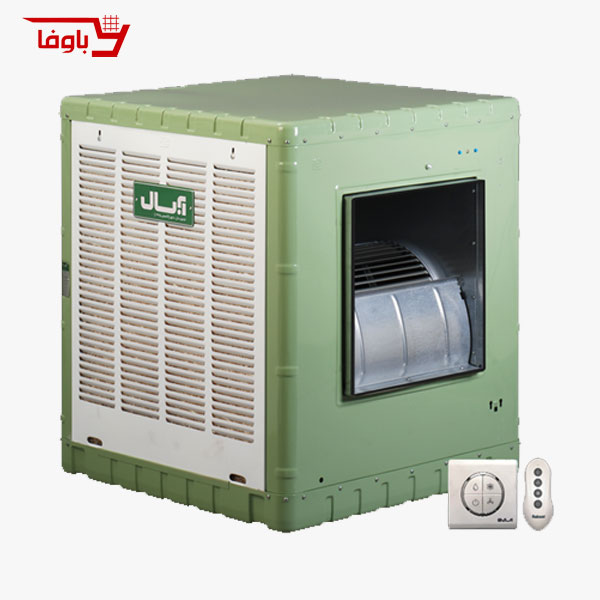 کولر آبی آبسال 5500 | پوشالی | مدل AC55R | مجهز به کلید الکترونیک و ریموت