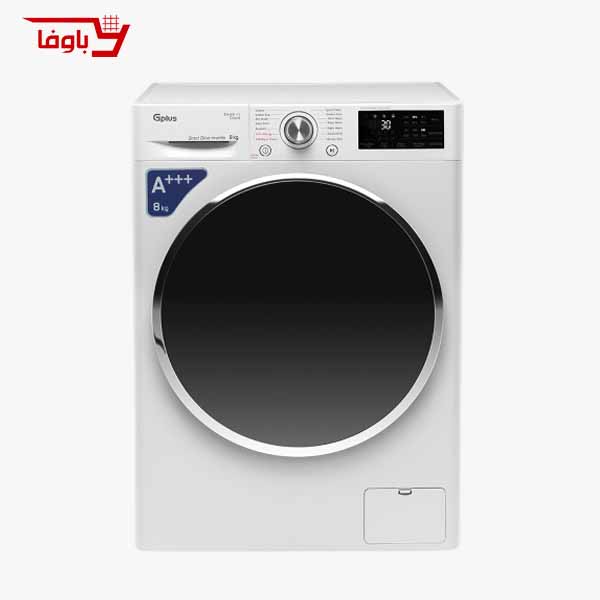 ماشین لباسشویی جی پلاس | 8 کیلویی | مدل M880 | موتور دایرکت درایو