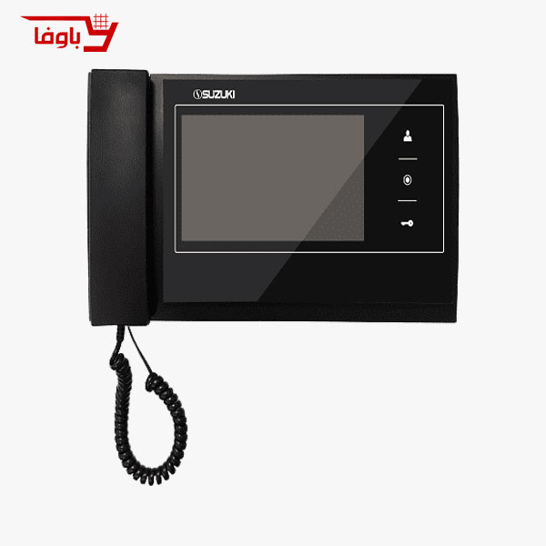 آیفون تصویری سوزوکی | مدل 727Bi | ارتباط با دو پنل | رنگ مشکی