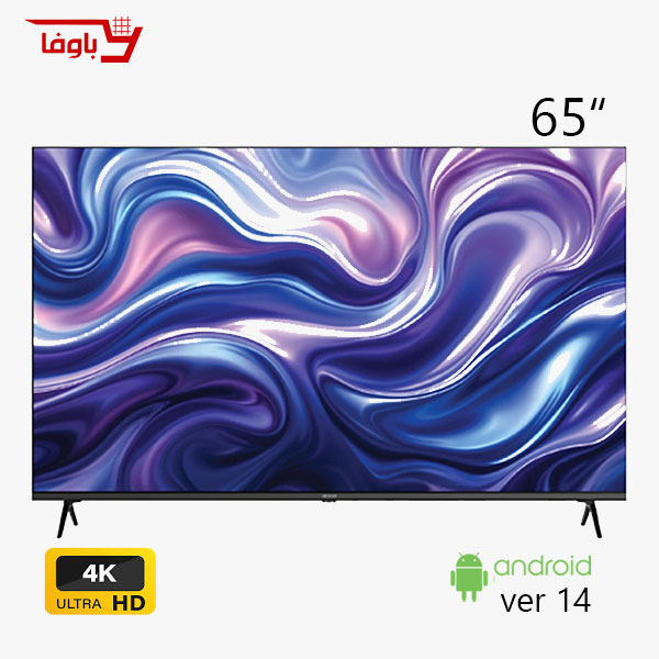 تلویزیون نکسار | هوشمند | مدل U65T722NE | سایز 65 اینچ | 4K | اندروید 14