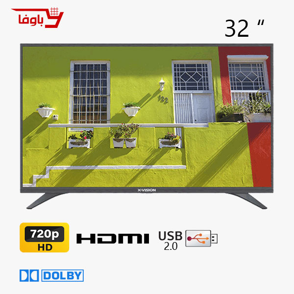 تلویزیون ایکس ویژن | مدل 32XH600 | سایز 32 اینچ | HD