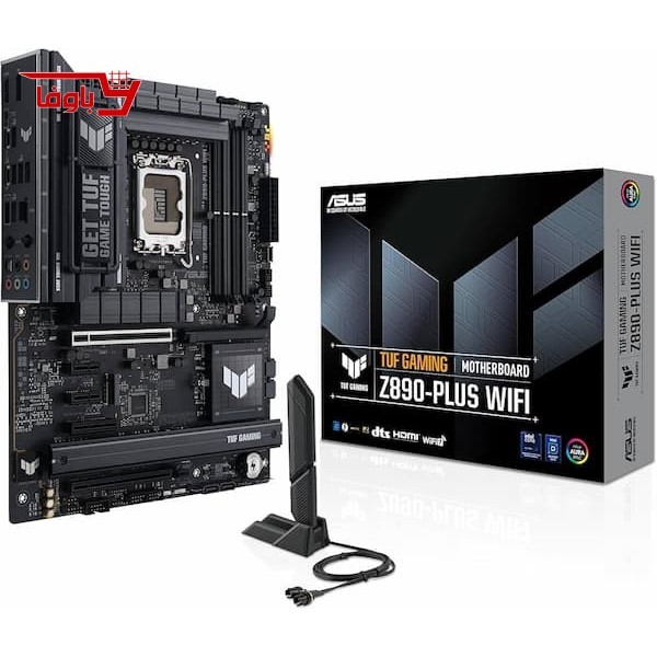 مادربرد ایسوس | مدل ASUS TUF GAMING Z890-PLUS WIFI | سوکت 1851 | نوع رم DDR5