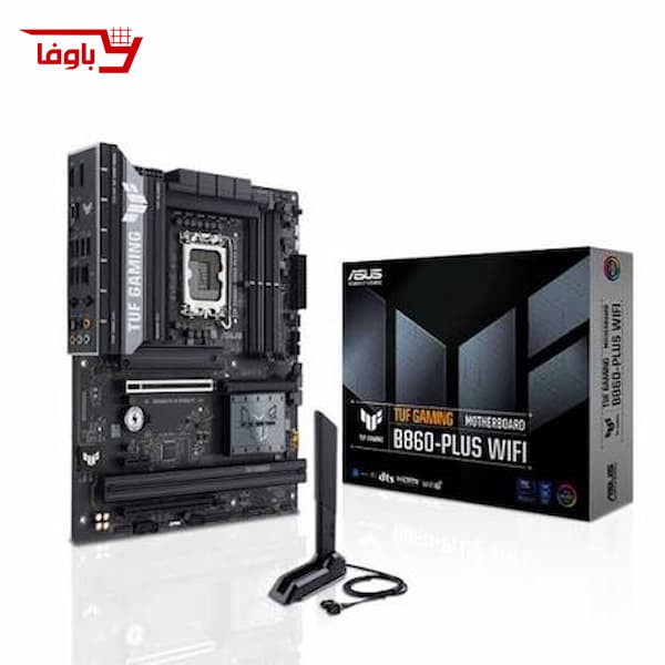 مادربرد ایسوس | مدل ASUS TUF GAMING B860-PLUS WIFI | سوکت 1700 | نوع رم DDR5