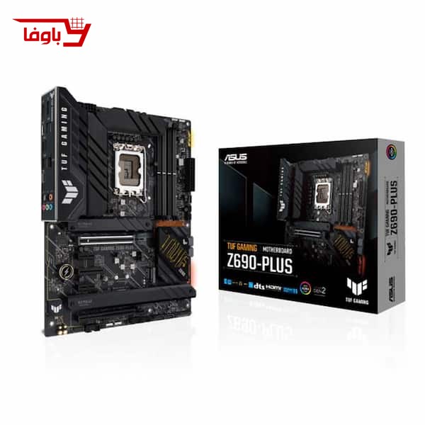 مادربرد ایسوس | مدل ASUS TUF GAMING Z690-PLUS | سوکت 1700 | نوع رم DDR4