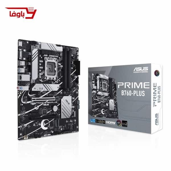 مادربرد ایسوس | مدل ASUS Prime B760-PLUS | سوکت 1700 | نوع رم DDR5