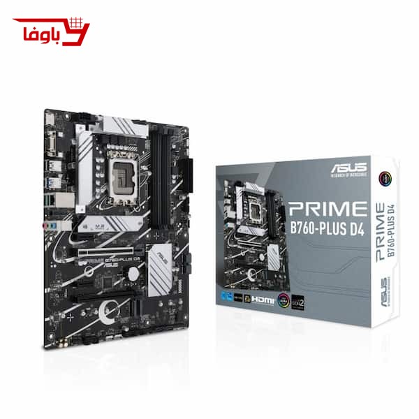 مادربرد ایسوس | مدل ASUS PRIME B760 PLUS | سوکت 1700 | نوع رم DDR4