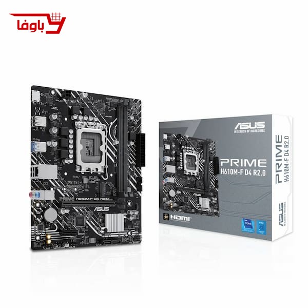 مادربرد ایسوس | مدل ASUS PRIME H610M-F | سوکت 1700 | نوع رم DDR4