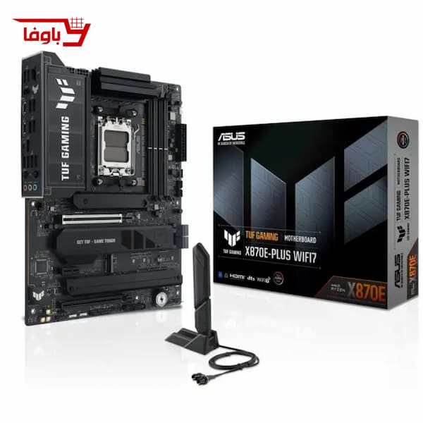 مادربرد ایسوس | مدل ASUS TUF GAMING X870-PLUS WIFI | سوکت AM5 | نوع رم DDR5