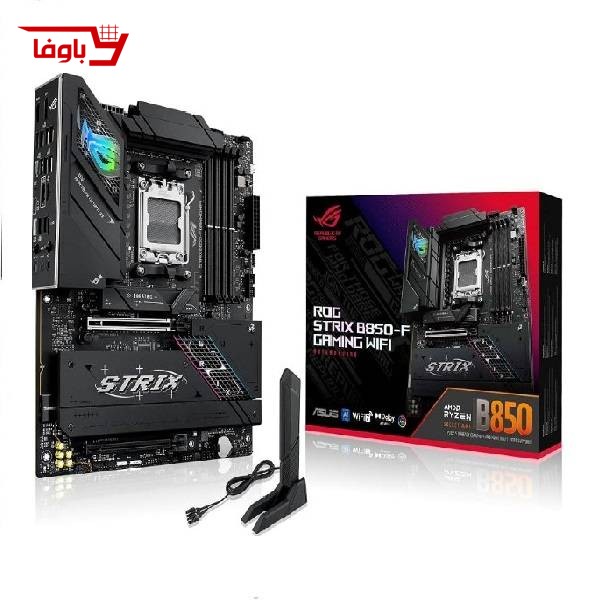 مادربرد ایسوس | مدل ASUS ROG STRIX B850-F GAMING WIFI | سوکت AM5 | نوع رم DDR5