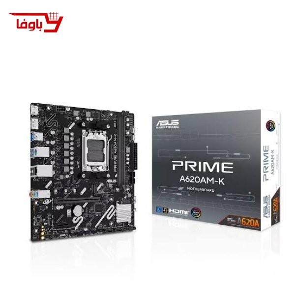 مادربرد ایسوس | مدل ASUS PRIME A620M-K | سوکت AM5 | نوع رم DDR5