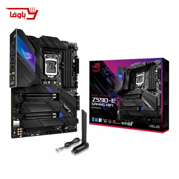 مادربرد ایسوس | مدل ASUS ROG STRIX Z590-F GAMING WIFI | سوکت 1200 | نوع رم DDR4