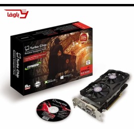 کارت گرافیک توربو چیپ | مدل RX580 | ظرفیت 8 گیگابایت | DDR5 256bit