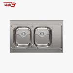 سینک ظرفشویی بیمکث BIMAX | مدل 939| روکار